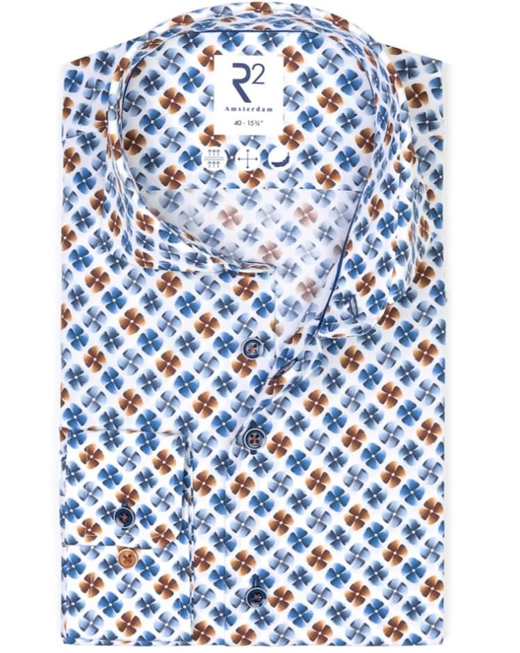 Camisa manga larga de hombre estampada - Imagen 1