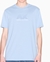 Camiseta manga corta de hombre Armani Exchange con relieve, celeste - Imagen 1
