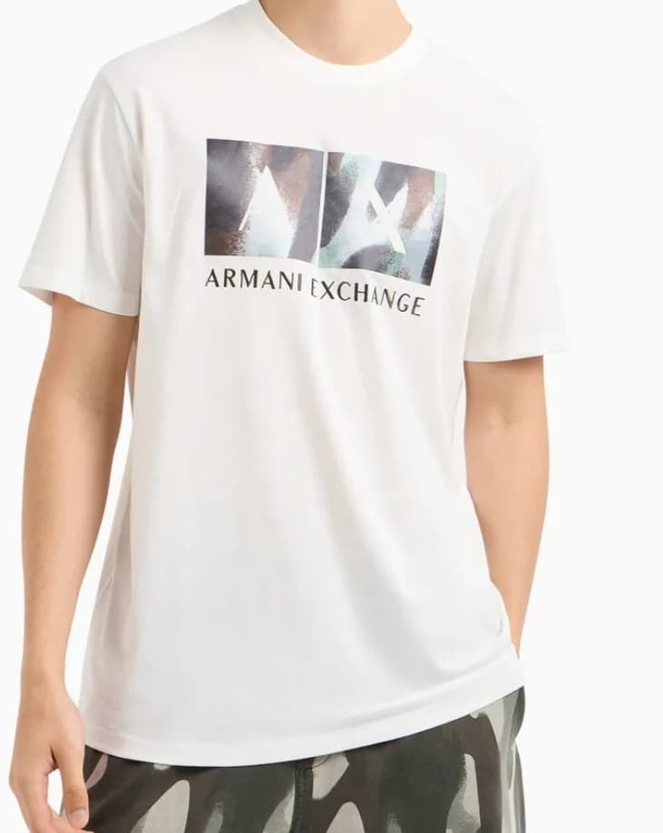 Camiseta manga corta de hombre Armani Exchange - Imagen 2