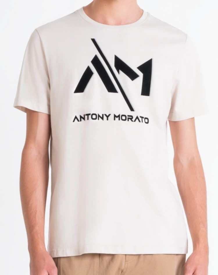 Camiseta manga corta de hombre con logotipo estampado de ANTONY MORATO - Imagen 1