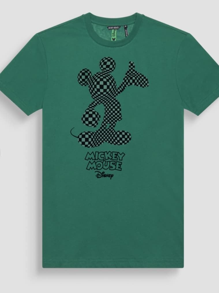 Camiseta manga corta de hombre de Antony Morato - Mickey , verde - Imagen 1