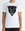 Camiseta manga corta de hombre estampado  tigre ,  blanco - Imagen 1