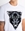 Camiseta manga corta de hombre estampado  tigre ,  blanco - Imagen 2