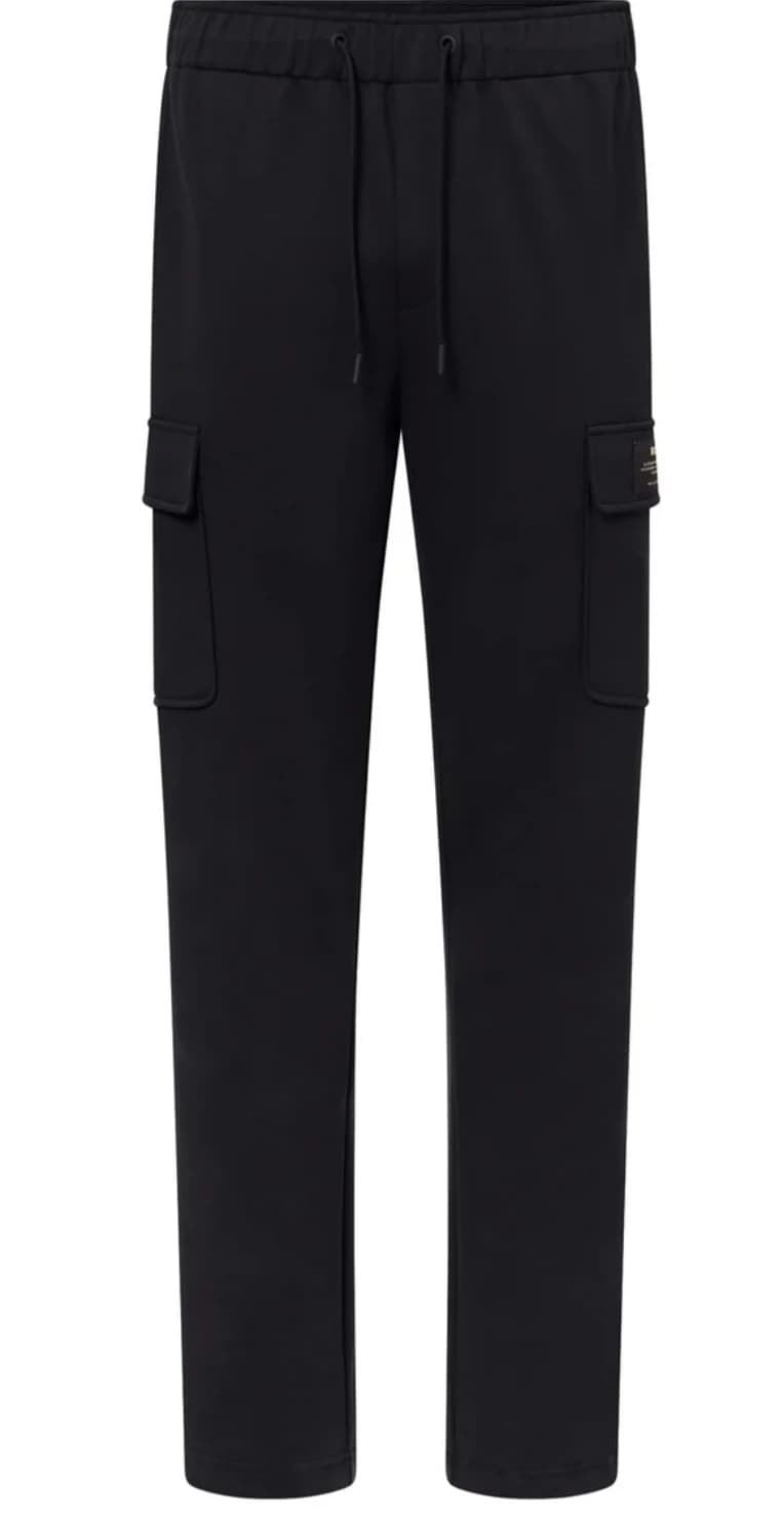 Pantalón cargo de hombre ECAOLF, negro - Imagen 1