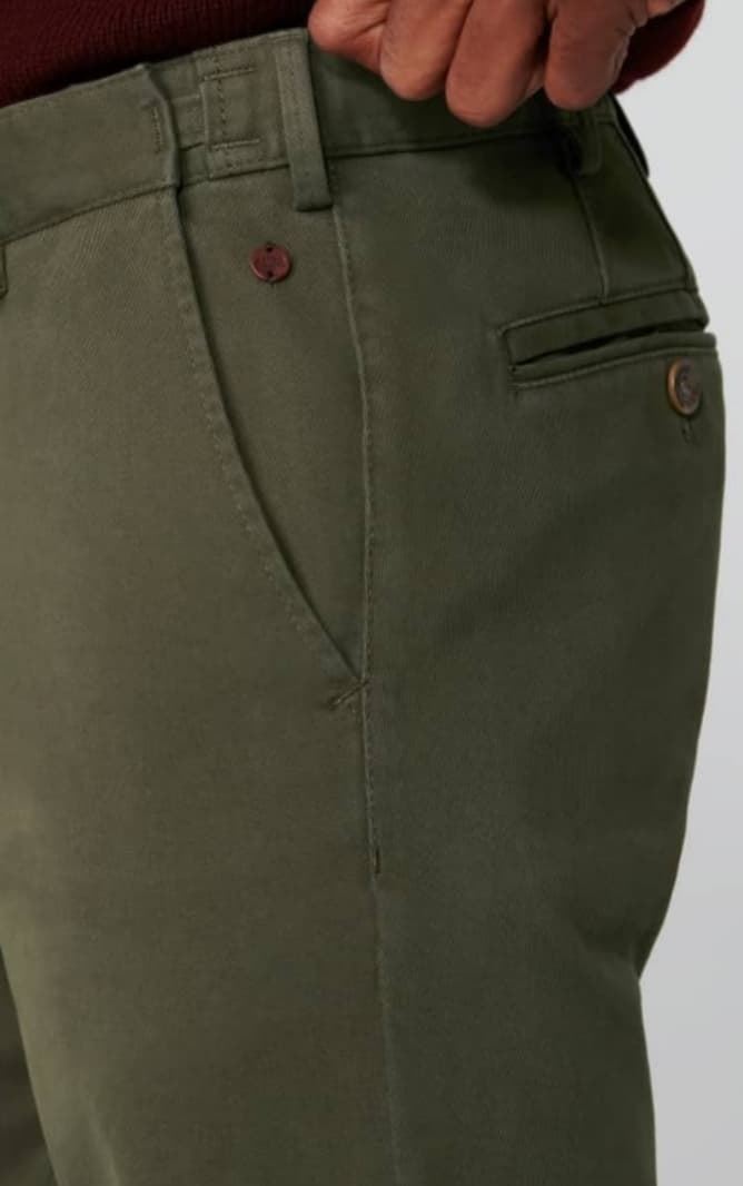 Pantalón chino de hombre Meyer modelo OSLO , verde - Imagen 3