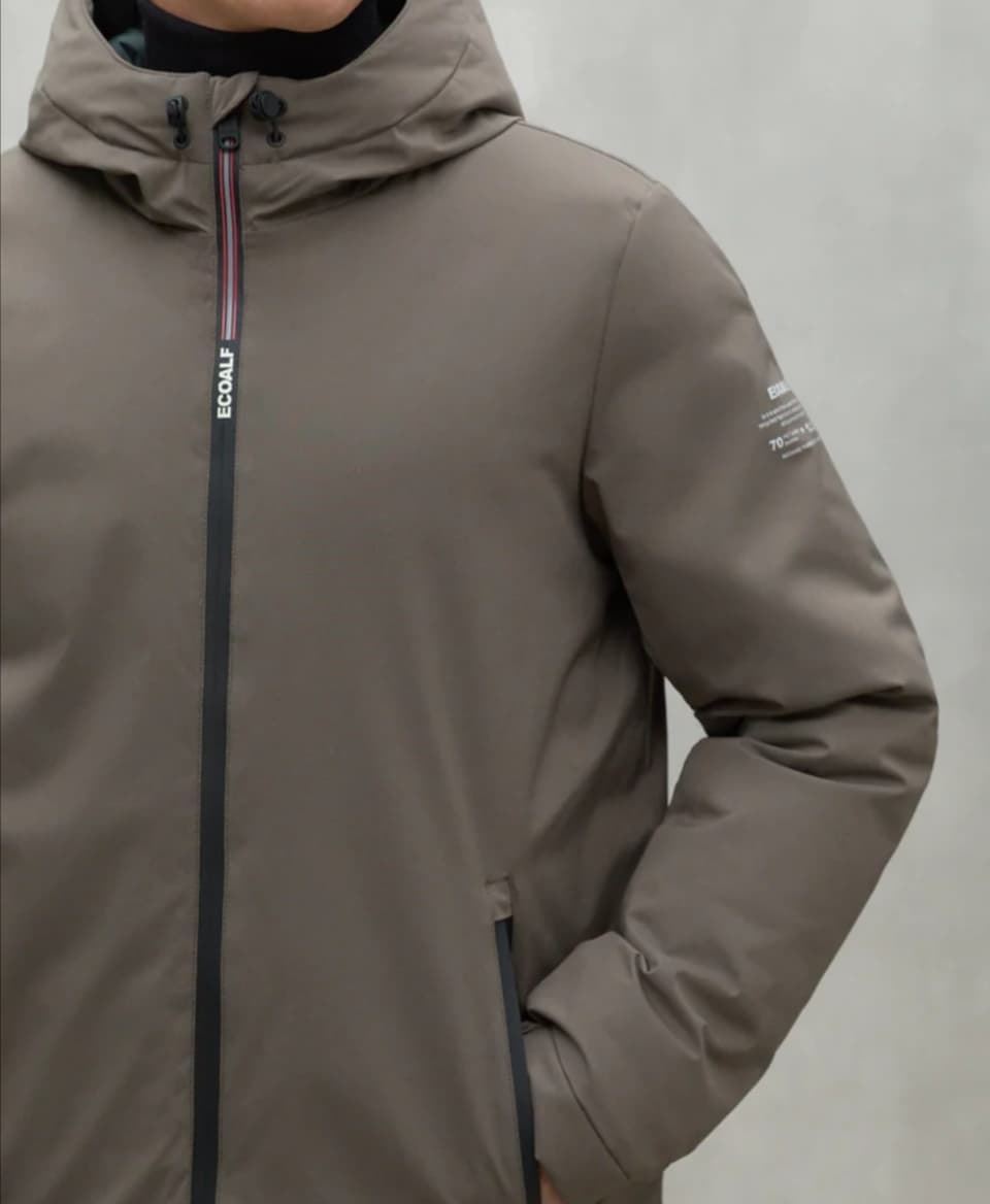 Parka  con capucha de hombre ECOALF - Imagen 2