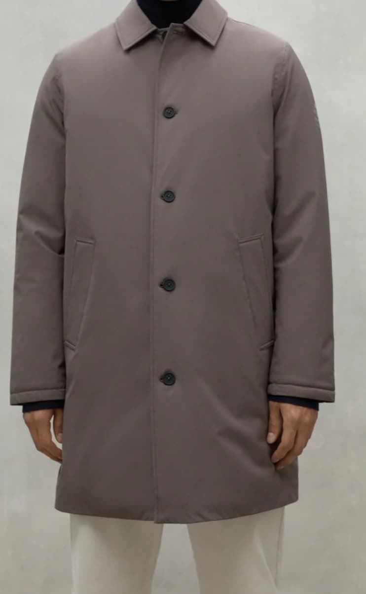 Parka gabardina de hombre ECOALF - Imagen 3