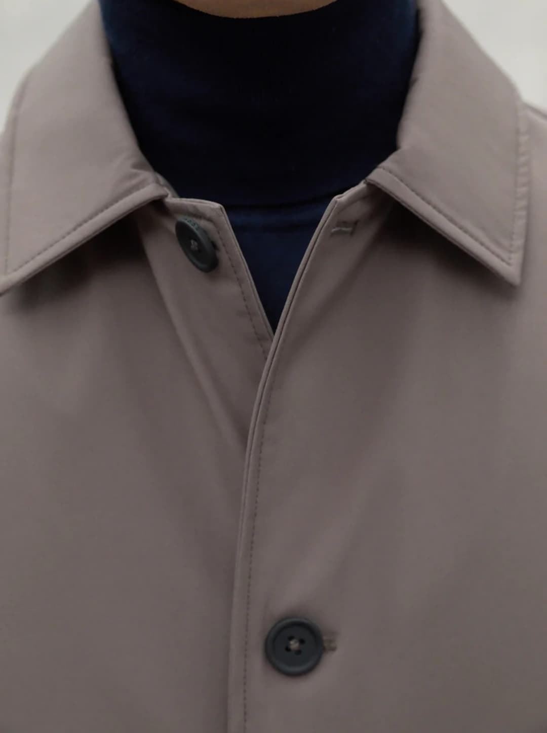 Parka gabardina de hombre ECOALF - Imagen 4