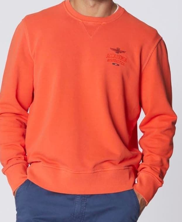 Sudadera cuello redondo de hombre Aeronáutica Militare - Imagen 1