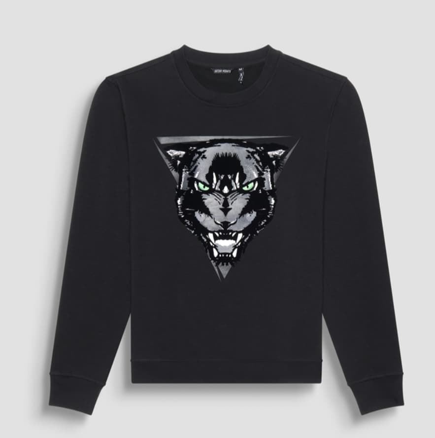 Sudadera cuello redondo de hombre con estampado de tigre de ANTONY MORATO. - Imagen 1