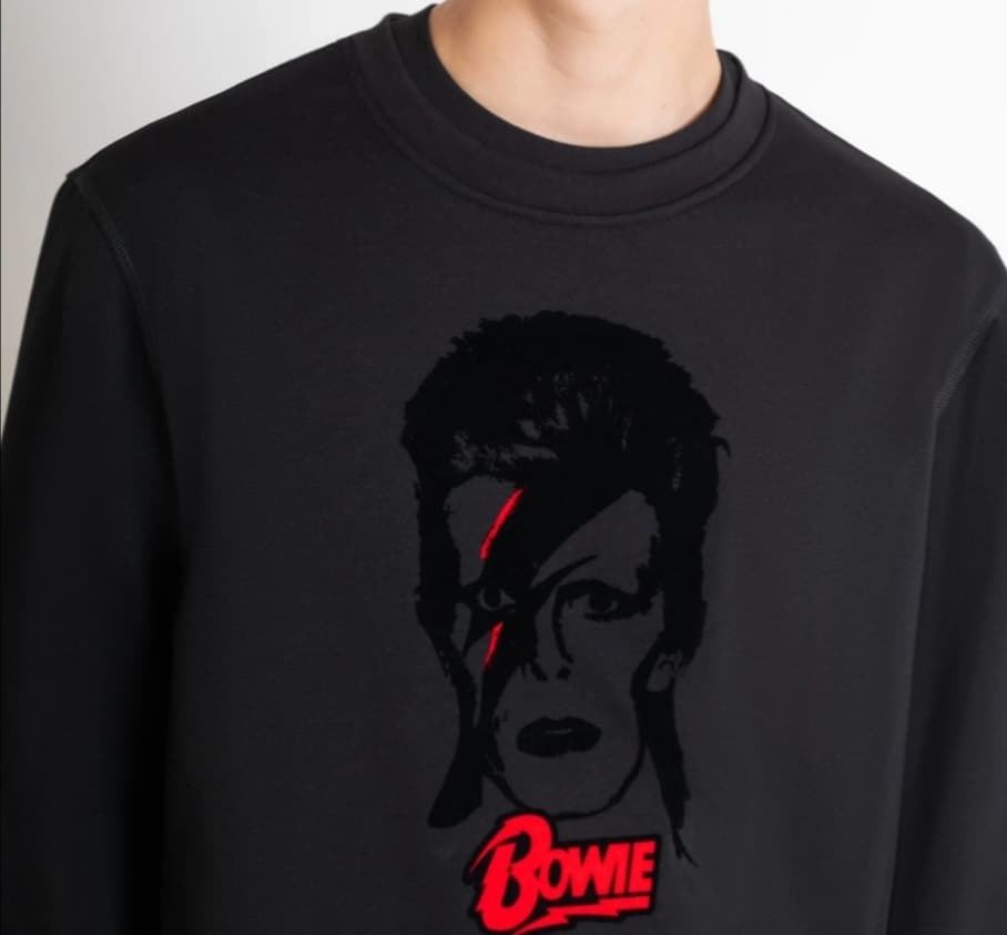 Sudadera cuello redondo de hombre de David  Bowie - Imagen 2