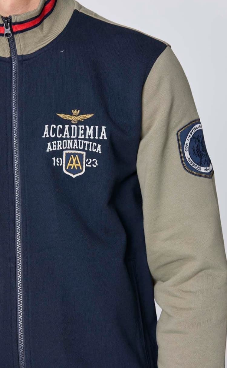 Sudadera de cremallera de hombre de Aeronáutica Militare - Imagen 2